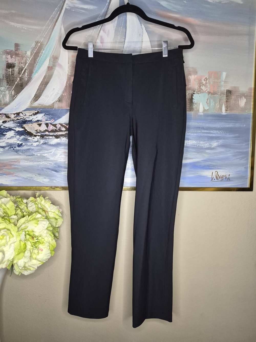 lululemon athletica Black Trouser Pant with Pockets